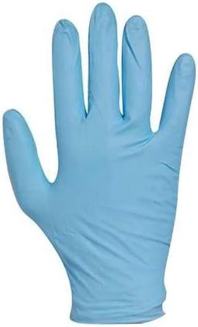 Alt view image 6 of 6 - ANSELL N862 Exam Gloves, Nitrile, Powder Free, Blue, M, 50 PK