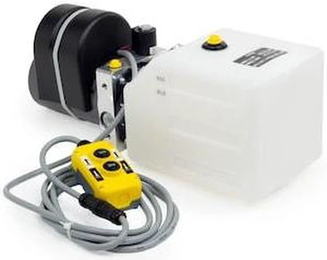 Alt view image 2 of 4 - CHIEF 253329 Hydraulic Power Unit 12V DC, Single Acting, 1.2 GPM, SAE 6 Ports,