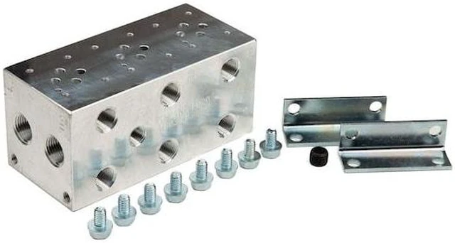 Alt view image 2 of 5 - CHIEF 220499 D03 Manifold: MFG. No. AD03S032P, Series, 3 Section