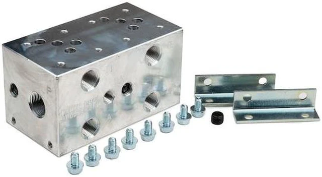 Alt view image 5 of 5 - CHIEF 220499 D03 Manifold: MFG. No. AD03S032P, Series, 3 Section