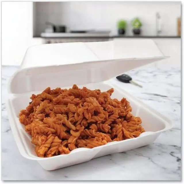 Alt view image 6 of 6 - Small Single Compartment Foam Tray Hinged 8"x7.5"x2.25" 80HT1 200CS