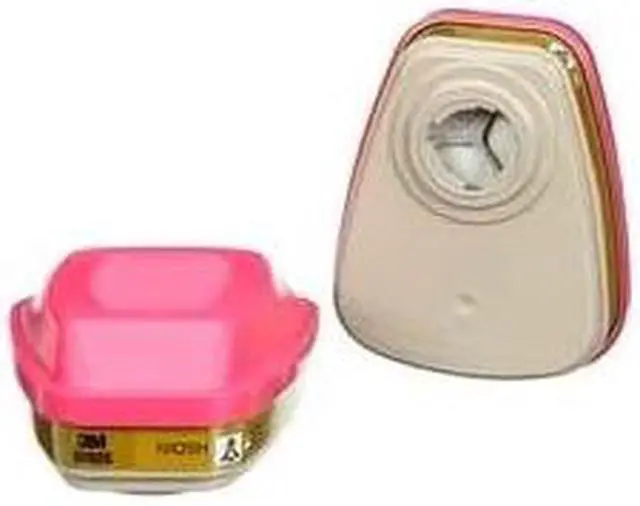 Alt view image 2 of 2 - 3M 60926 Combination Cartridge/Filter, 3M 6000/FF-400 Series, P100, Bayonet,
