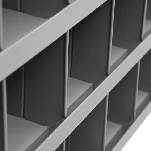 Alt view image 6 of 6 - DURHAM MFG 349-95 Prime Cold Rolled Steel Pigeonhole Bin Unit , 8 1/2 in D x