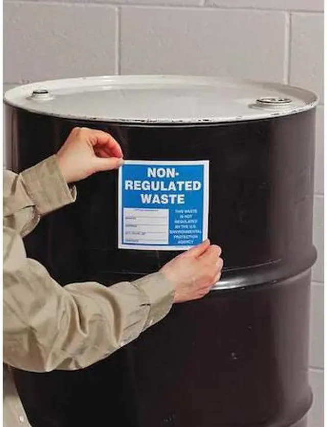 Alt view image 2 of 3 - ACCUFORM MHZW14PSC Non Regulated Waste Label,6 In. W,PK100