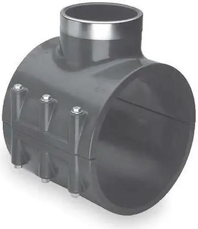 Main image of ZORO SELECT 867-334SR Saddle Clamp,Pipe 3 In,Outlet 3/4 In