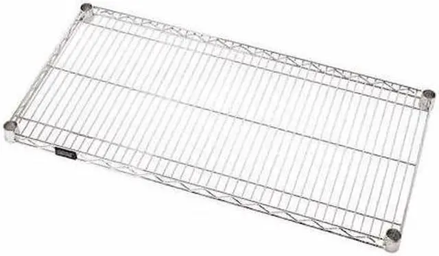 Main image of QUANTUM STORAGE SYSTEMS 1824S Wire Shelf, 18"D x 24"W, Silver