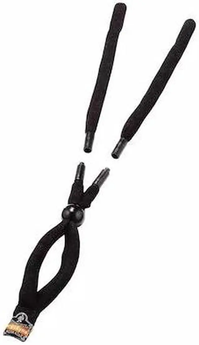 Alt view image 4 of 8 - Skullerz 3215 Cotton Breakaway Eyewear Lanyard - Black