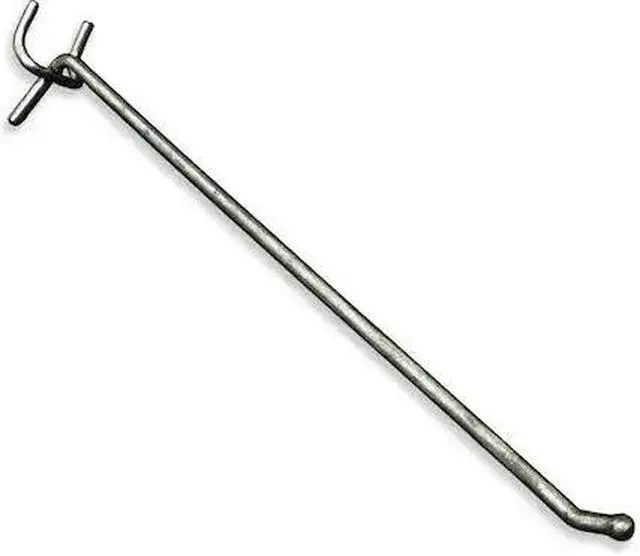 Main image of AZAR DISPLAYS 700812-50PK 12" Metal Wire Hook: 0.187" Dia., PK50