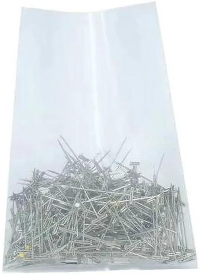 Main image of PARTNERS BRAND PB1103 Flat Poly Bags, 6" x 18", 4 mil, Clear, 1000 PK