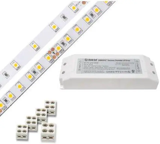 Main image of DIODE LED DI-KIT-24V-BC1OM30-5000 100 LED Tape Light 24V 5000K, 16.4 ft. &