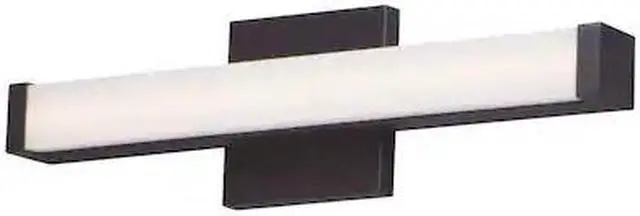 Main image of MAXIM 52000BZ Spec Vanity 1-Light 18" Wide Bronze Vanity Light
