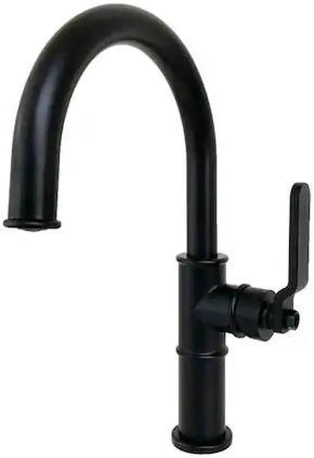 Main image of KINGSTON BRASS KS2230KL KS2230KL Whitaker Single-Handle Bathroom Faucet W/ Push