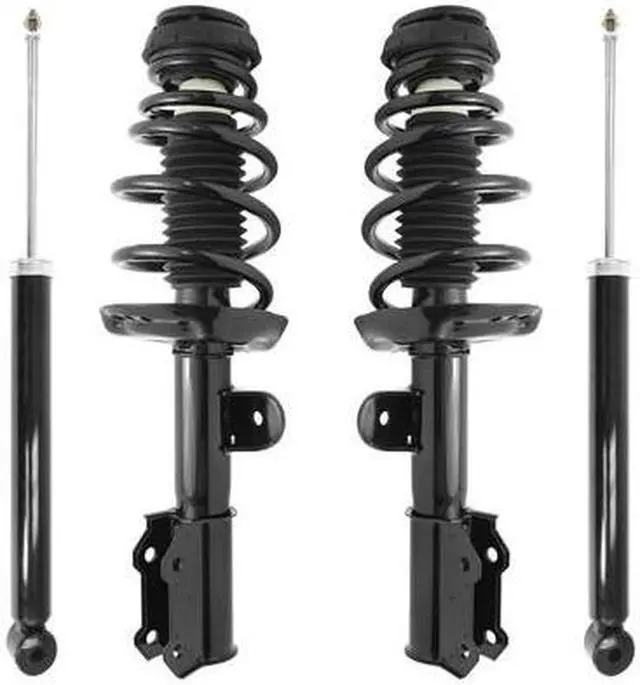 Alt view image 2 of 2 - Unity Automotive 4-11053-251180-001 Fnt & Rr Complete Strut Assembly Shock Kit For 2011-2012 Chevrolet Volt