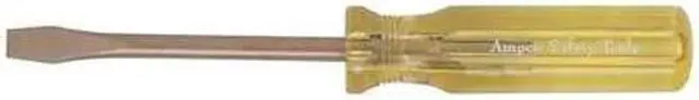 Alt view image 2 of 2 - AMPCO SAFETY TOOLS S-36 Non-Sparking Slotted Screwdriver 5/32 in Round