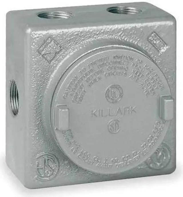 Alt view image 4 of 4 - HUBBELL KILLARK GRSS-2 Body,Outlet,3/4 In