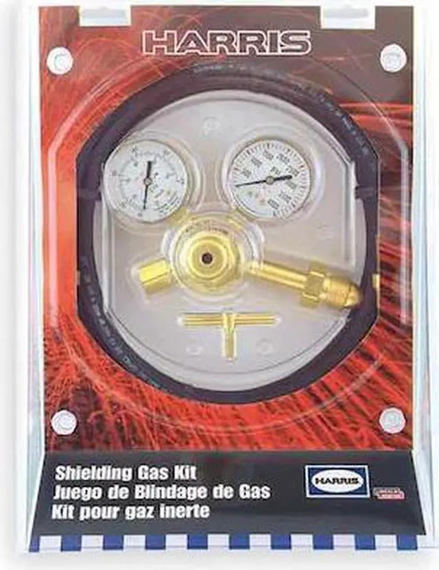 Alt view image 3 of 3 - HARRIS 301AR-58010 Flow Gauge Regulator and Hose Kit, Argon, Single Stage,