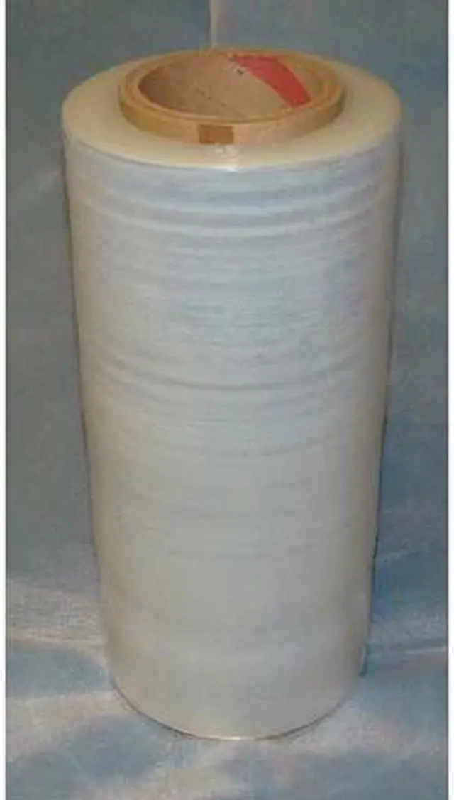Main image of ZORO SELECT 15G114 Stretch Wrap, 15" W x 1500 ft. L, 90 ga, Cast Style, Clear,