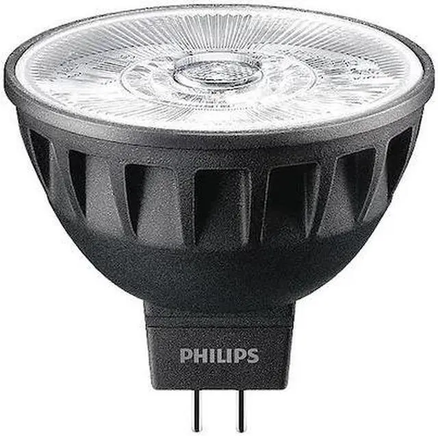 Alt view image 2 of 2 - PHILIPS 6.3MR16/LED/F35/927/D/EC/12V T20 10/1FB LED Lamp,485 lm,2700K Color