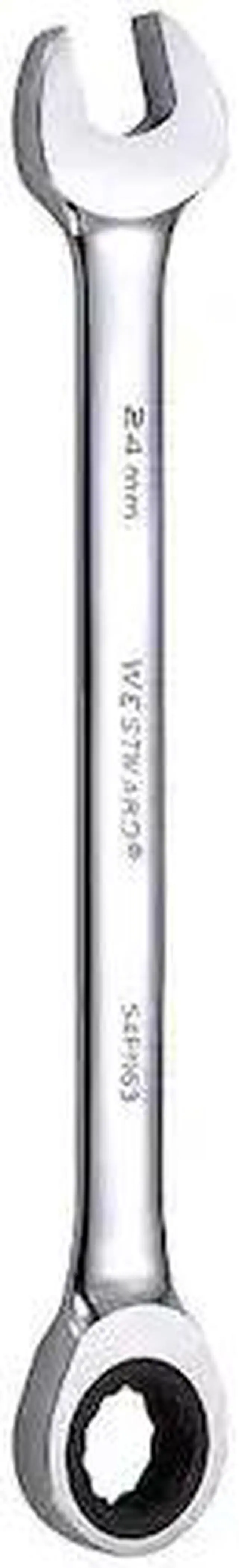 Main image of WESTWARD 54PN63 Ratcheting Wrench,Combination,12 pt.24m