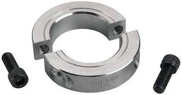 Alt view image 2 of 3 - RULAND MANUFACTURING SP-14-A Shaft Collar,Clamp,2Pc,7/8 In,Alum
