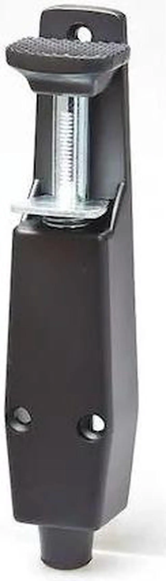 Alt view image 2 of 2 - KABA ILCO IL-PDDH-BLK Plunger Door Holder, Cast Zinc, Black, 7-3/4"H x 1-5/8"W