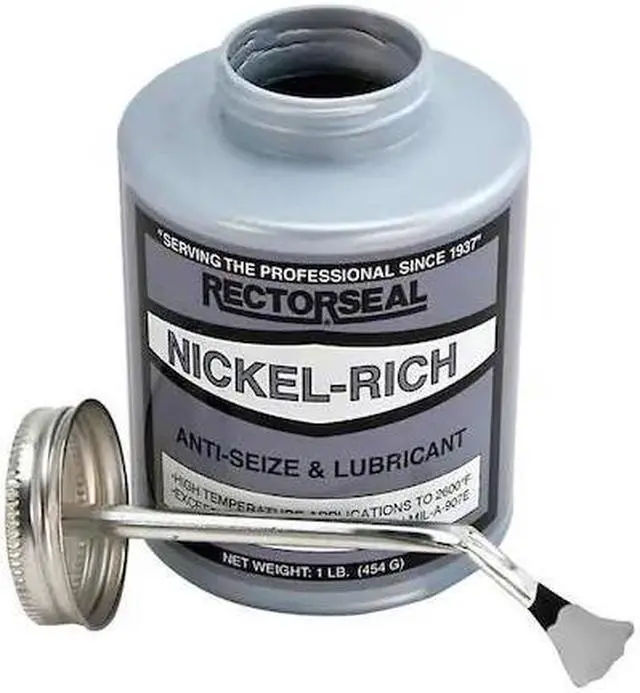 Alt view image 2 of 2 - Rectorseal Gen Purp Anti-Seize,8 oz.,BrshTp Cn  73851