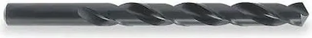 Alt view image 2 of 2 - CLE-LINE C22506 13/32" HSS Black/Gold 118 Deg. Jobber Length Drill Bit