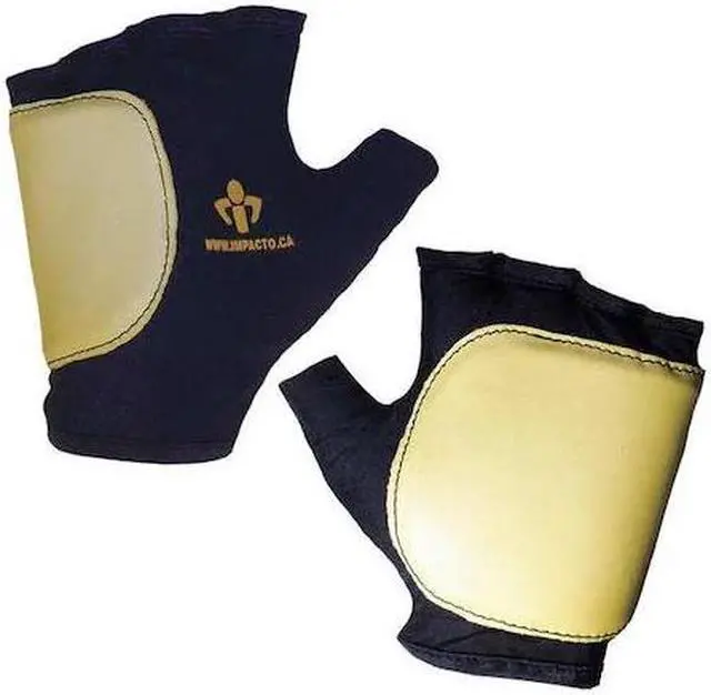 Alt view image 2 of 3 - Anti-Vibration Gloves, L, Blue/Ylw, PR