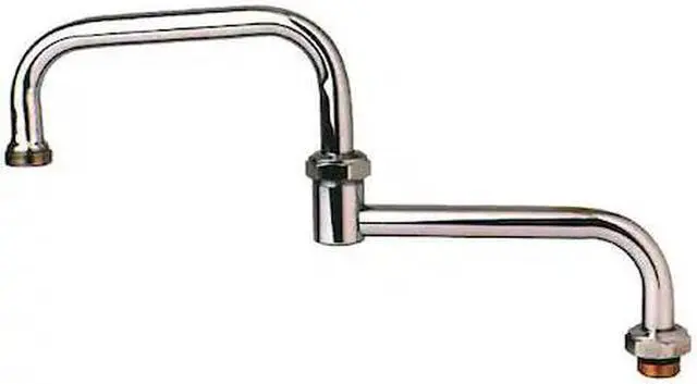 Alt view image 4 of 4 - Spout, Faucet, Brass, Length 18 In