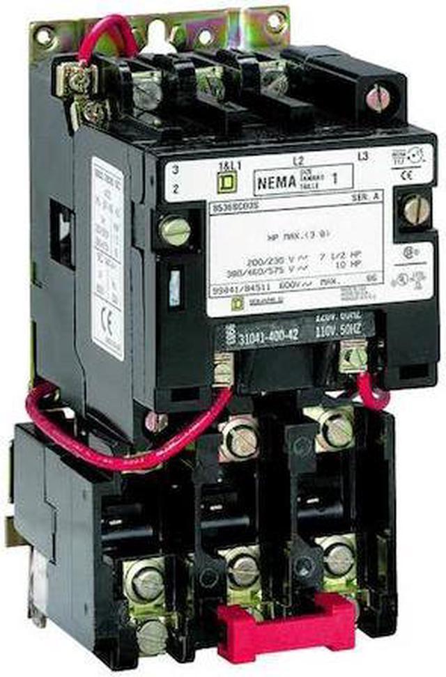 Main image of SQUARE D 8536SAO12V03 Nonreversing Magnetic Motor Starter, No Enclosure NEMA
