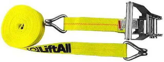 Alt view image 2 of 2 - LOAD HUGGER 26422X15 Tie-Down Strap,Ratchet,15 ft. x 3300 lb.