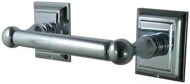 Alt view image 4 of 6 - Contemporary Toilet Paper Holder in Polished Chrome Finish