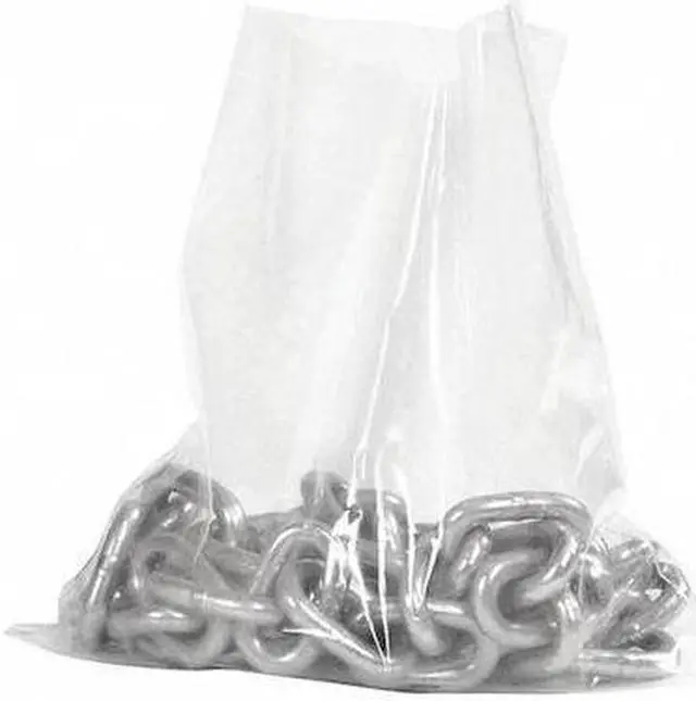 Main image of PARTNERS BRAND PB2263 Flat Poly Bags, 6" x 20", 1 mil, Clear, 1000 PK