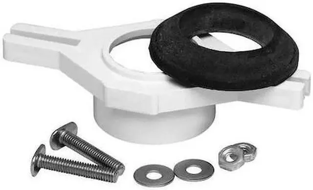 Alt view image 2 of 2 - OATEY 43540 Toilet Flange, White, ABS, 2"