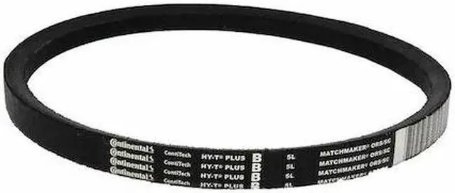 Main image of CONTINENTAL B90 B90 Classical V-Belt, 93 in Outside Length, 21/32 in Top Width,