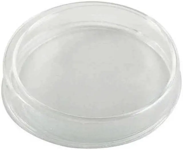 Main image of LAB SAFETY SUPPLY 5PTF7 Petri Dish With Cover,Glass,157mL,PK10