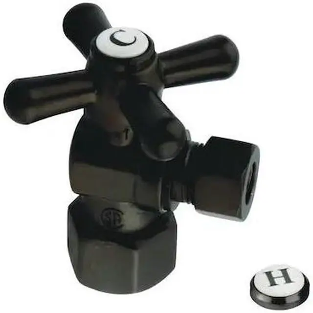 Main image of VINTAGE CC43100X CC43100X Quarter Turn Valves (1/2" FIP X 3/8" O.D. Compression)