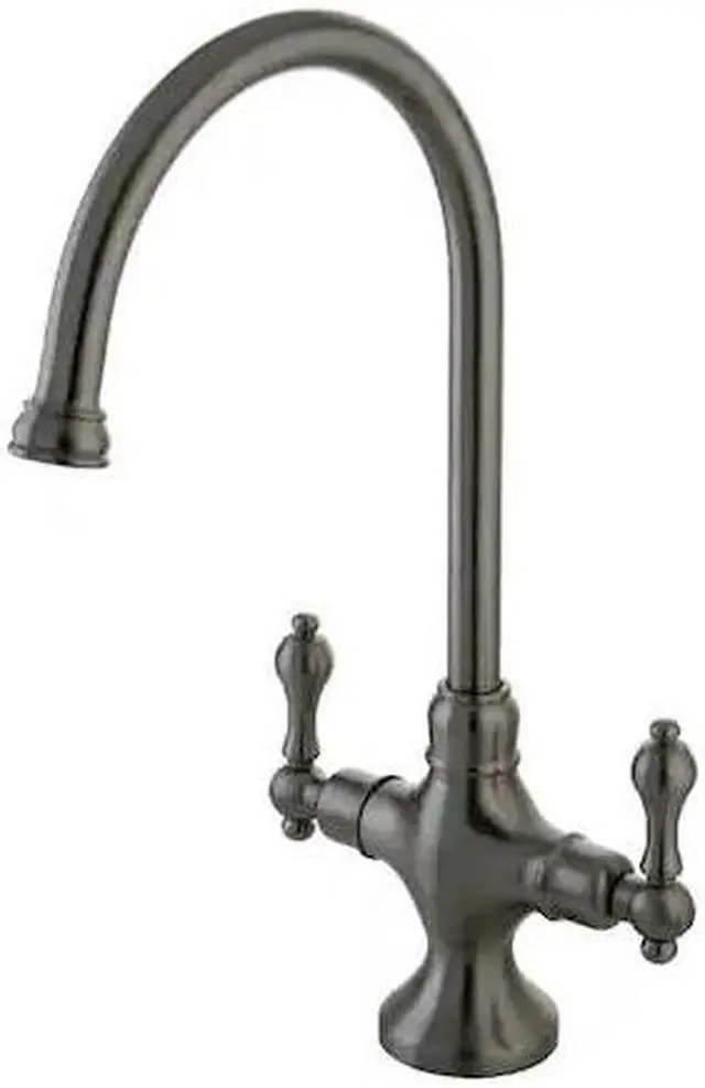 Alt view image 3 of 3 - Kingston Brass KS1768ALLS Kitchen , Faucet, Satin Nickel