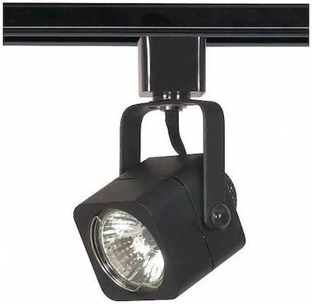 Main image of NUVO TH313 1-Light, MR16, 120V Track Head, Square, Black Finish