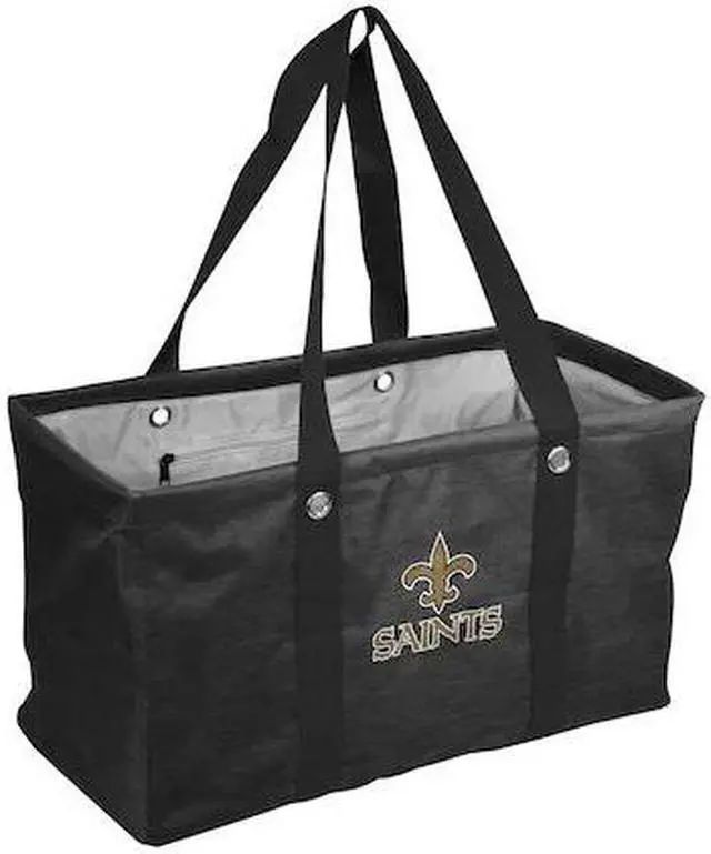 Main image of LOGO BRANDS 620-765-CR1 New Orleans Saints Crosshatch Picnic Caddy
