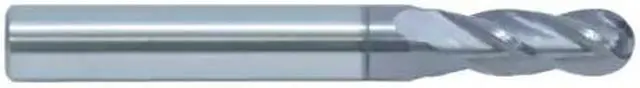 Main image of M.A. FORD 14007870A Tuffcut Gp 4 Flute Ball Nose End Mill, 2.0Mm