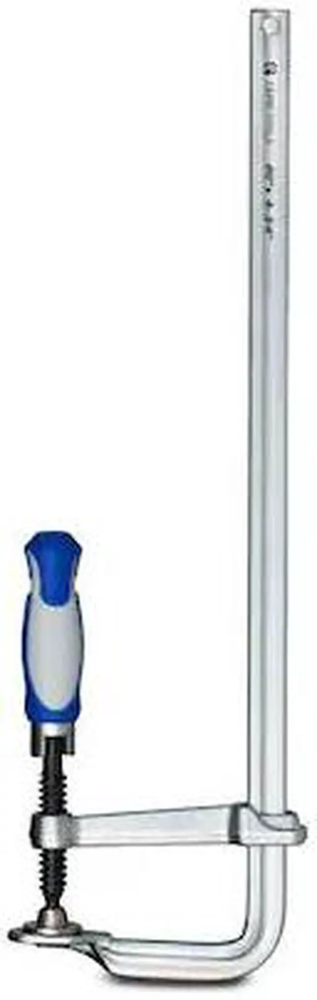 Main image of Capri Tools 20-Inch All Steel Bar Clamp with Foldable Ergonomic Handle 4-3/4-Inch Throat Depth 1653 lb Clamping Force