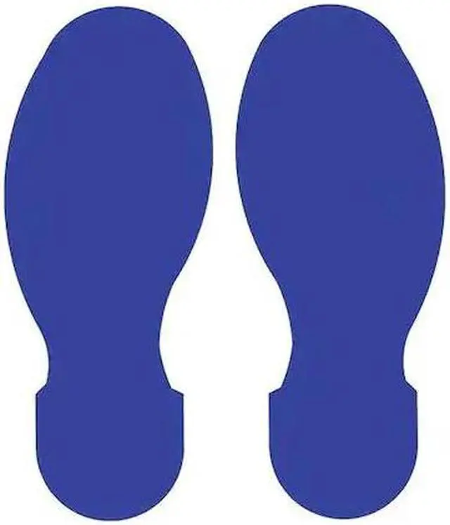Alt view image 2 of 3 - BRADY 104408 Floor Marking Tape, Polyester, No Legend, Blue, 3 1/2 in W., 8 mil