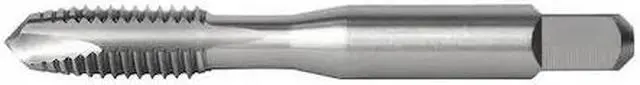 Main image of CLEVELAND C57191 Spiral Point Tap, 7/16"-14, Plug, UNC, 3 Flutes, Bright