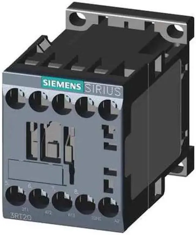 Alt view image 2 of 3 - SIEMENS 3RT20151AK62 IEC Magnetic Contactor, 1NC, 110V-120V AC, 3 P, Reversing: