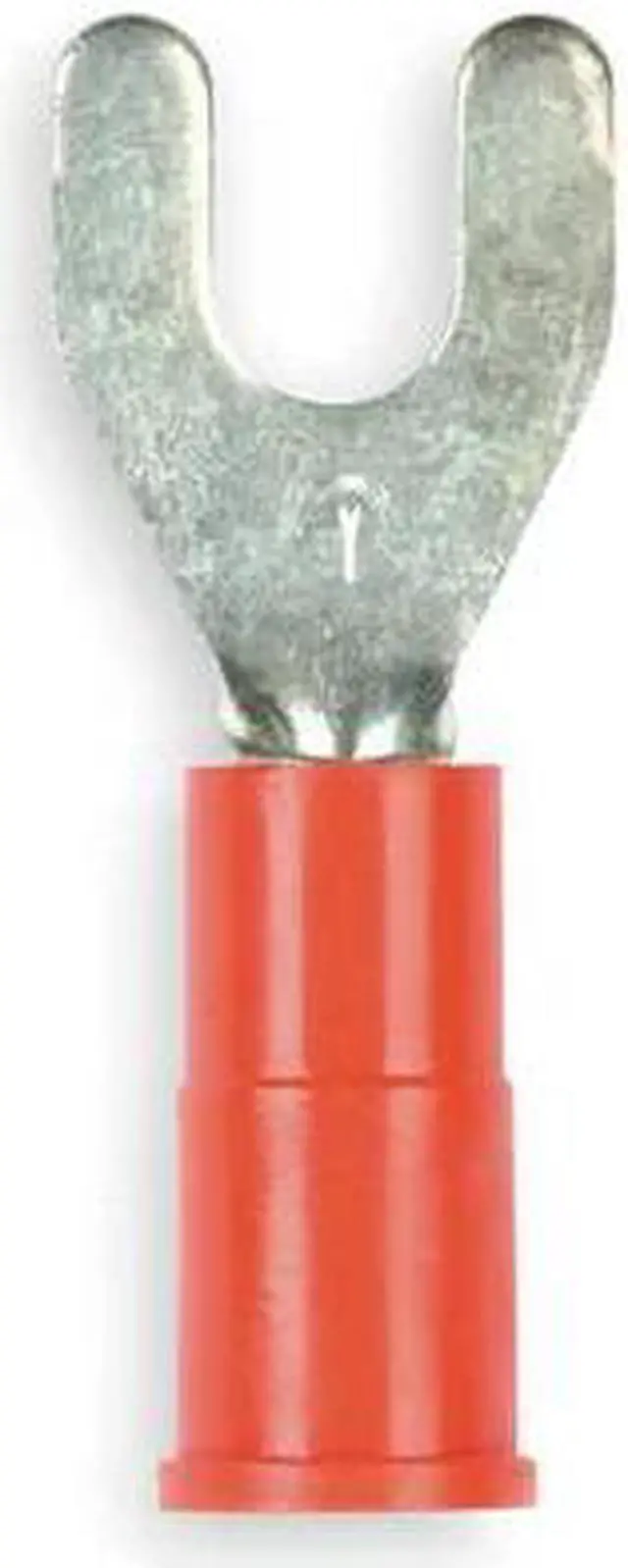 Alt view image 2 of 2 - 3M MVU18-10FX Fork Terminal, #10 Stud Size, 18 AWG, 600 V, Vinyl Insulated,