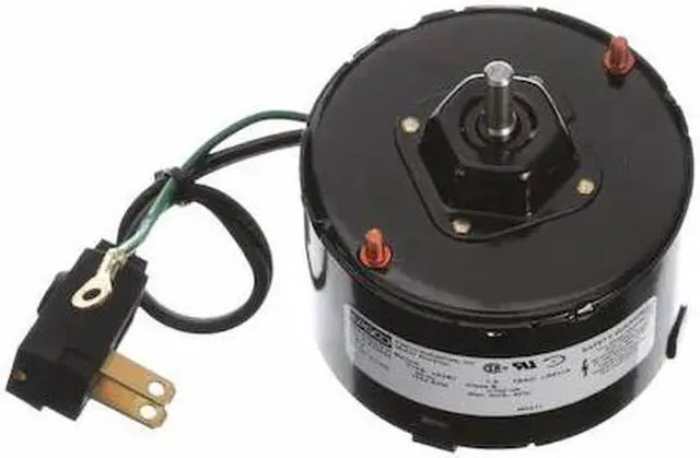 Alt view image 2 of 2 - FASCO D1109 HVAC Motor,TEAO,1/100 HP,1550 rpm,Sleeve