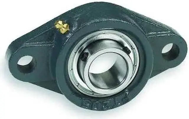 Alt view image 2 of 2 - DAYTON 3FCW2 Flange Bearing,2-Bolt,Ball,1-3/4" Bore