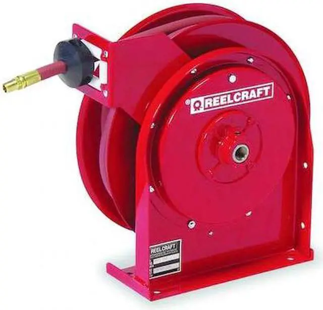 Alt view image 2 of 3 - Reelcraft Spring Return Hose Reel,1/4" MNPT,25 ft  4625 OLP