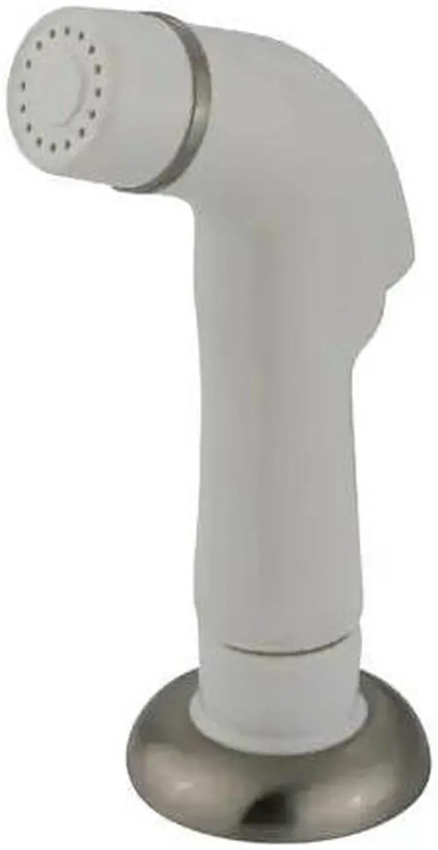Alt view image 2 of 3 - Gourmetier KBS758SP Kitchen Faucet Sprayer with Hose, Satin Nickel